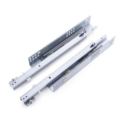 China 32mm System Hole Furniture Wholesale Hardware Soft Narrow Drawer Slides for sale