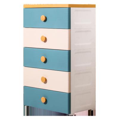 China Plastic Baby Toy Drawer Storage Cabinet (Size) Hot Selling Adjustable Multifunctional Cheap Detachable Colorful Kids for sale