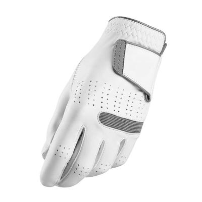 China Wholesale Custom Comfortable Soft Feel Non Mesh Golf Gloves Washable Slip PU Leather Premium For Men for sale