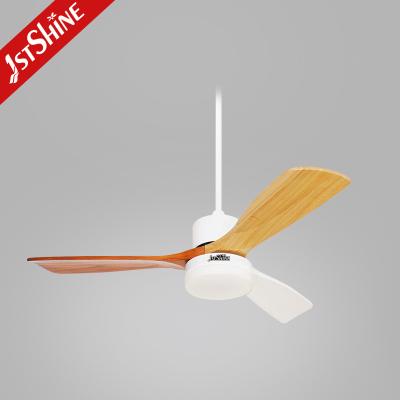 China With light 1stshine best selling product 48 inch bldc motor remote control nordic wooden ceiling fan for sale