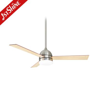 China 1stshine Ceiling Fan 52 Inch Hot Selling Modern Style 3 Plywood Ceiling Fans With Light Kit for sale