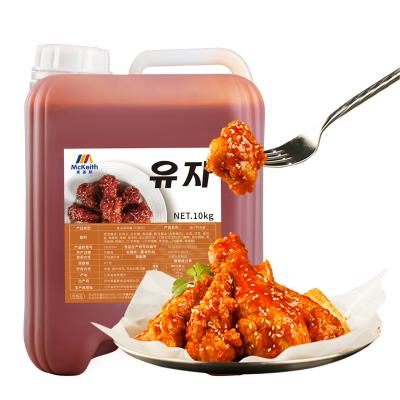 China Used for fried foods Korean Fried Chicken | 10kg Grapefruit Flavor Red Fried Chicken Sauce Korean Beer Fried Chicken Sauce Fast Delivery Sauce for sale