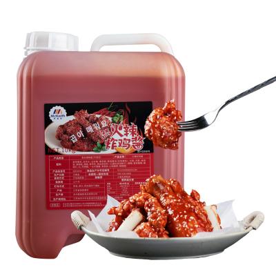 China Sauce Pure Natural Best Selling Premium Quality 10 Kg Fire Chicken Fried Sauce Food Supplier Price Hot Spring Roll Sauce HACCP ISO QS for sale