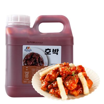 China Used for Korean Foods Fried Chicken Sauce | 5 Kg Amber Fried Chicken Sauce 5 Kg*4 Barrels Carton Fried Chicken Sauce Restaurant /Chain Store Use for sale