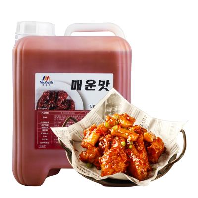 China Wholesale Factory Price Pure Natural Sauce High Quality Asian Chicken Flavor 10Kg Fried Sauce 10Kg/2 Hot Red Hot Sauce To Barrel/Carton for sale