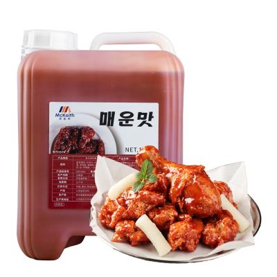 China Korean Chicken Fried Pure Natural Gravy Sauce | 10 Kg Fried Sauce Chicken Flavor Red Hot Sauce 10 Kg / 2 Barrel / Carton Large Quantity Hot Low Price for sale