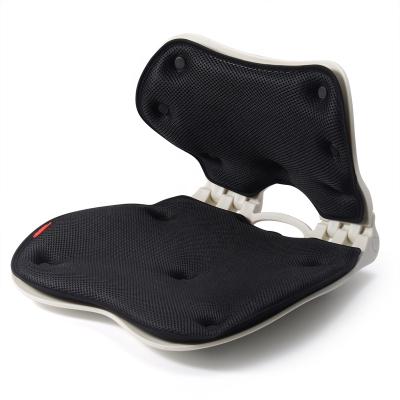 China Soft Comfortable Folded Folded Cushion Portable Car Office Waist Support Cushion for sale