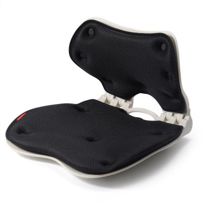 China Office Portable Single Orthopedic Single Foldable Car Support Cushion Polypropylene Lumbar Cushions for sale