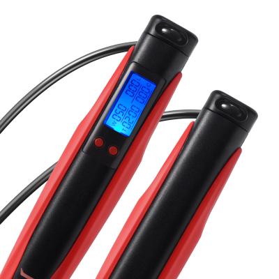 China Account Supporting New Fitness Weight Loss Counting Electronic Wholesale Weighted Smart Jump Rope With Skipping Mat for sale