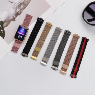 China Stainless Steel NBBelden Stainless Watch Accessories For Huawei Fit Watch Strap Smart Watch Fit Band For Huawei for sale