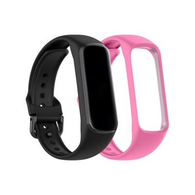 China Nbbelden Waterproof Soft Silicone Watch Band For Samsung Galaxy Fit 2 Sport Solid Color Strap For Samsung Fit 2 for sale