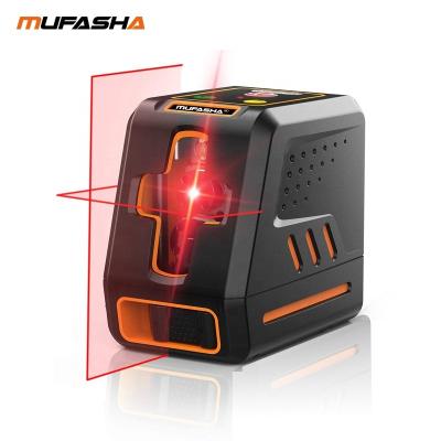 China Can be used for long distance with Professional Receiver MUFASHA T07 line cross level red laser two beam laser for sale