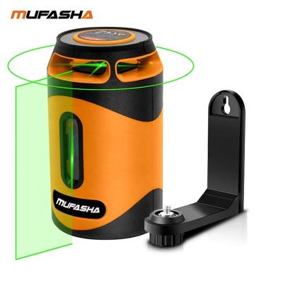 China New MUFASHA T52 Model Five Line Automatic Self-Leveling Laser Level With L Shape Magnetic Bracket 114*66mm for sale