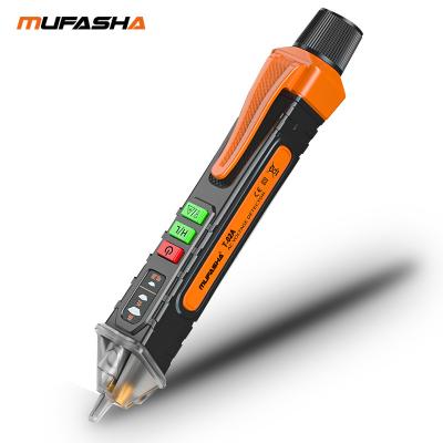 China ABS+PCB MUFASHA Non Contact High Voltage Tester 12-1000V Electric Pen With LED Light for sale