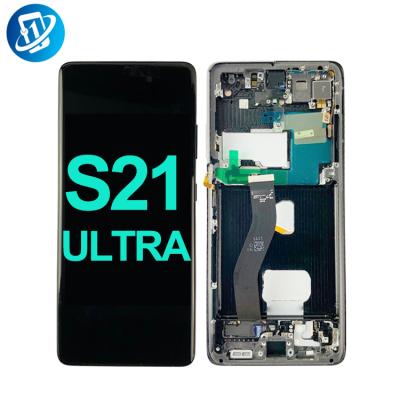 China s21 ultra show pantalla for samsung s21 ultra lcd for samsung galaxy s21 ultra screen for samsung s21 ultra display for sale