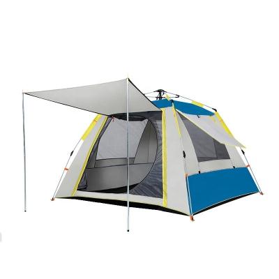 China Durable portable outdoor camping tents for 3-4 people quick automatic tents with storage bags for sale for sale