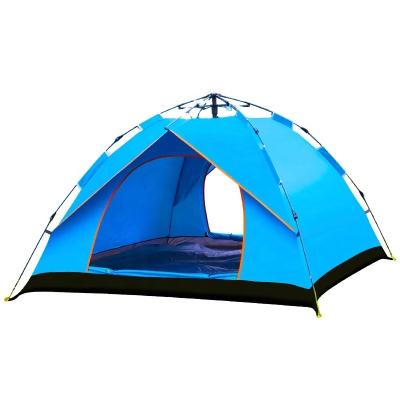 China Portable Hot Selling Tent Outdoor Double Hike Tent For 3-4 People Waterproof Pop Up Camping Tent for sale