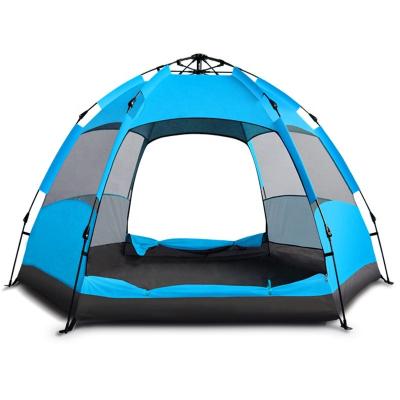 China Hot sale outdoor camping tents large outdoor camping family tents Amazon double layer water proof waterproof for sale