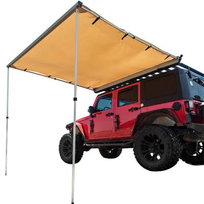 China Sun Proof Car Side Gazebo Tent Side Tent For Self Propelled Outdoor Tour Roof Top for sale