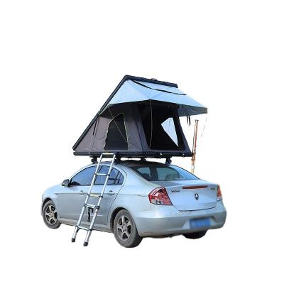 China Outdoor Sun Proof Tent Suv Top Convenient Triangular Roof Tent Outdoor Camping for sale