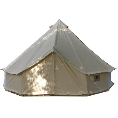 China 4 Season Camping Tents Durable Waterproof Outdoor Bell Tents Two Canvas Tents For Sale for sale