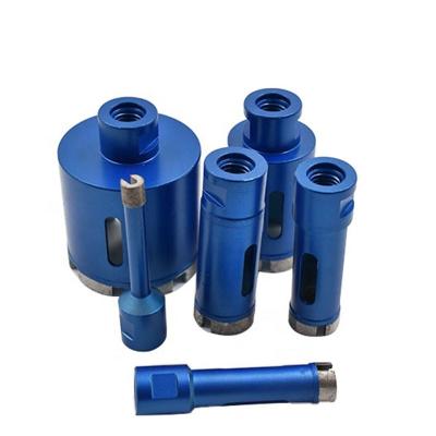 China Factory Wholesale Price Diamond Marble Granite Core Drill Sintered Diamond Core Drill Bit For Dry Holes Factory Bit for sale