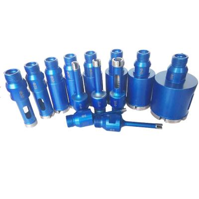 China High Efficiency High Efficiency Sintering Process Wire Drill Bits Blue Granite Diamond Drill Bits for sale