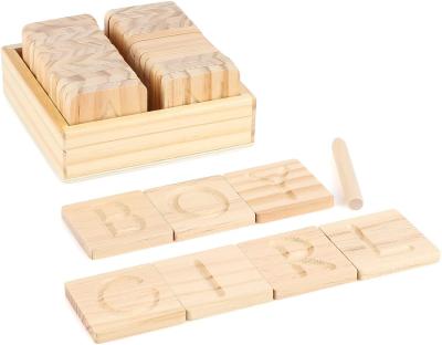 China 2021 Latest Sturdy Wooden Alphabet Letters Wooden Custom Letters for sale