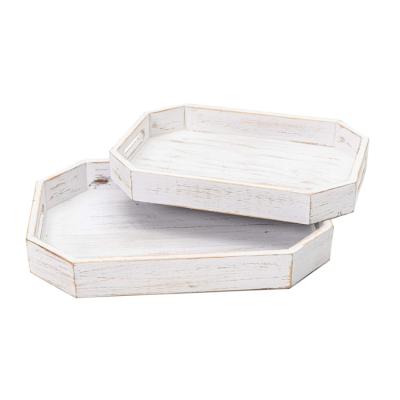 China Sustainable Fruit Dish Decoration Nordic Wood Petrified Wooden Fruit Dish for sale