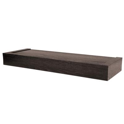 China Latest Available Modern Floating Wooden Storage Office Shelves For Wall for sale