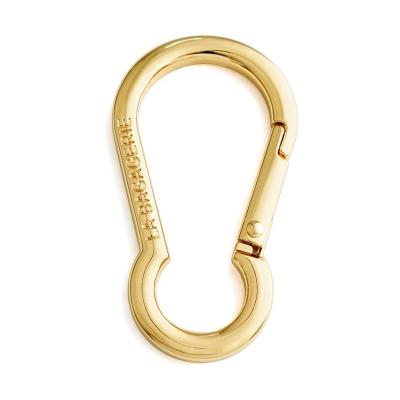 China Carabiner Eco-friendly Custom High Quality Spring Metal Gold Accessories Snap Hook, Custom Alloy Metal Snap Hook For Sport Backpack for sale