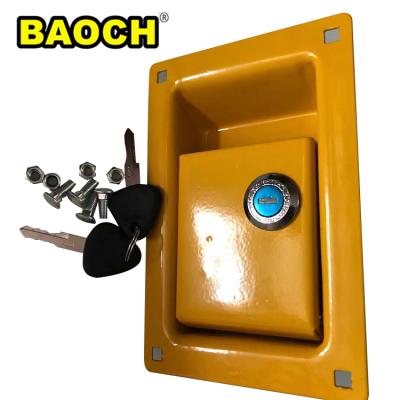 China Construction worksÂ   Direct Selling Parts Side Door Lock Excavator Hydraulic Pump High Quality Mechanical Lock for sale