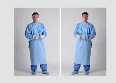 China Comfortable Disposable Patient Surgical Gowns Adjustable Environmentally Friendly for sale