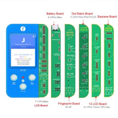 China Real JC V1s Tone Face ID Fingerprint Battery 6 in 1 Mobile Phone Code Programmer for iPhone Repair JC V1s 6 in 1 Battery for sale