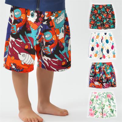 China QUICK DRY Summer Cartoon Animal Floral Kids Boy Shorts Beach Shorts Boys Swim Trunks Swimming Brief For Men for sale