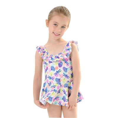 China QUICK DRY One-Piece Beach Wear Toddler Swimsuits Toddler Girls Swimsuits Colorful Printing Swimwear for sale