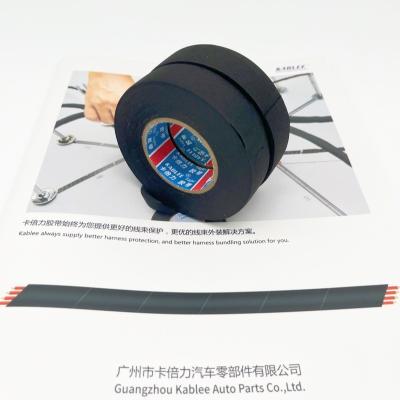 China PET Polyester Fabric Automotive Adhesive Tape for Wiring Harnesses Durable and Strong for sale