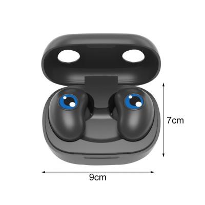 China Bass True Sport Earbuds Tws Mini Powerful Stereo Radio Bt5.1 High Fidelity Wireless Earphone E6 Earphone With Charging Box for sale