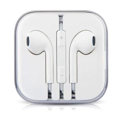 China Cheapest Price 1.2M 3.5Mm Wired Earphone In-Ear With Mic Wired Earphone Headphone On Sale for sale