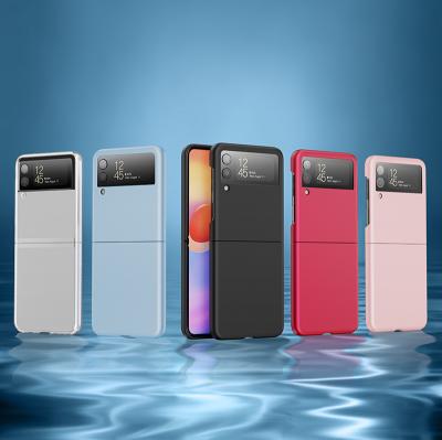 China Mobile Phone Case Shockproof PC Cell Phone Case Back Protective Filter Mount For Samsung Galaxy Z Flip 3 for sale