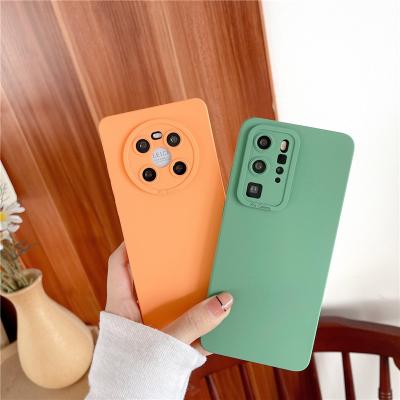 China 2021 Shockproof New Arrival Soft Liquid Silicone Tpu Phone Case For Huawei P30Pro P40 Shockproof Silicon Phone Case for sale