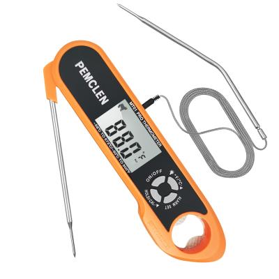 China High Quality Quick Response Folding Waterproof Instant Read Digital Kitchen Milk Meat Food Thermometer for Cooking BBQ for sale