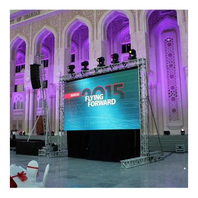 China Hot Selling Stage/Conference Full Color Rental LED Display Cabinet SMD RGB 512x512mm Video Wall P4 Outdoor LED Display for sale