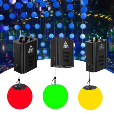 China 2022 Qixin disco ball flying kinetic lifting lights winch stages crystal winch lighting system dmx led dmx dmx led lift for sale