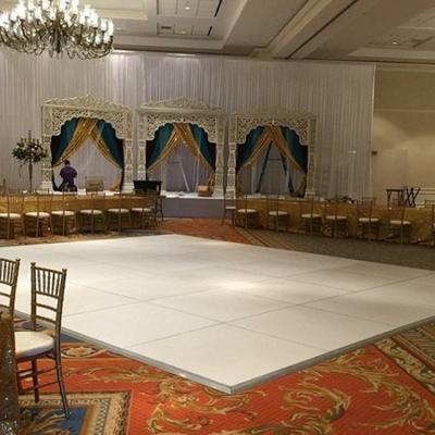 China Introduces Qixin dance high gloss outdoor pure white wedding marley portable 2022 dance floor for sale for sale