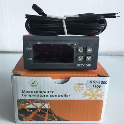 China STC-1000 Digital LED Freezers Temperature Controller Relay Output Thermostat Heater and Cooler 110V-220VAC 10A Two Thermoregulator for sale