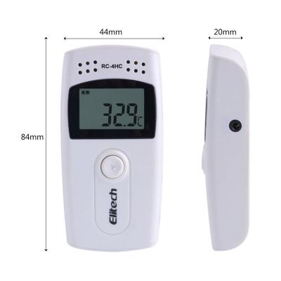 China Temperature and Humidity Data Logger Recorder RC-4HC Cold Chain Transport Mini USB Type Temperature Logger 32000 Capacity for sale