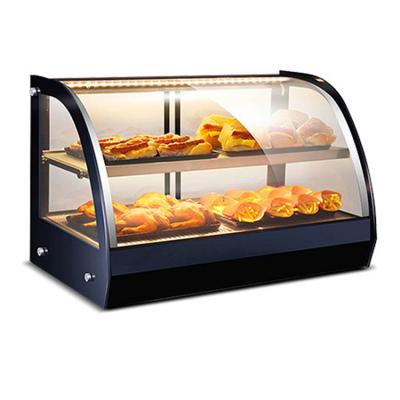 China display food warming pastry cabinet food display showcase food warmer display TS1-2 for sale