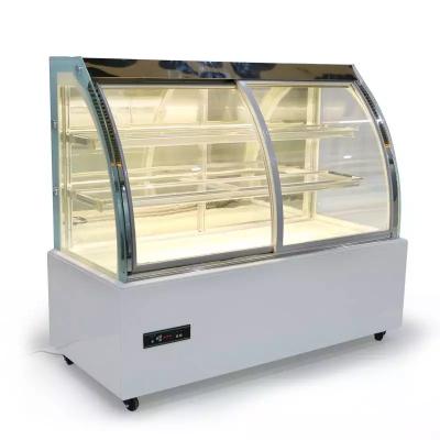 China Single-temperature Cake Showcase Bakery Showcase Display Refrigeration Equipment Cake Cabinet for sale