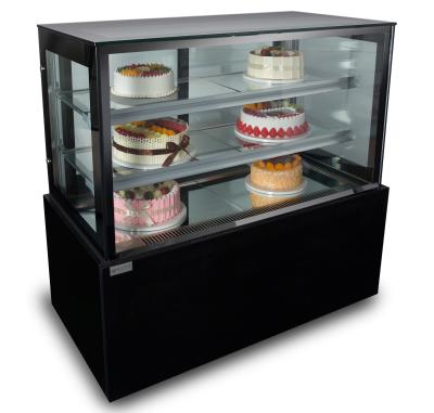 China Single-Temperature New Product Cooling Cupcake Bread Pastry Showcase Marble Based Cake Display Cabinet For Supermarket for sale